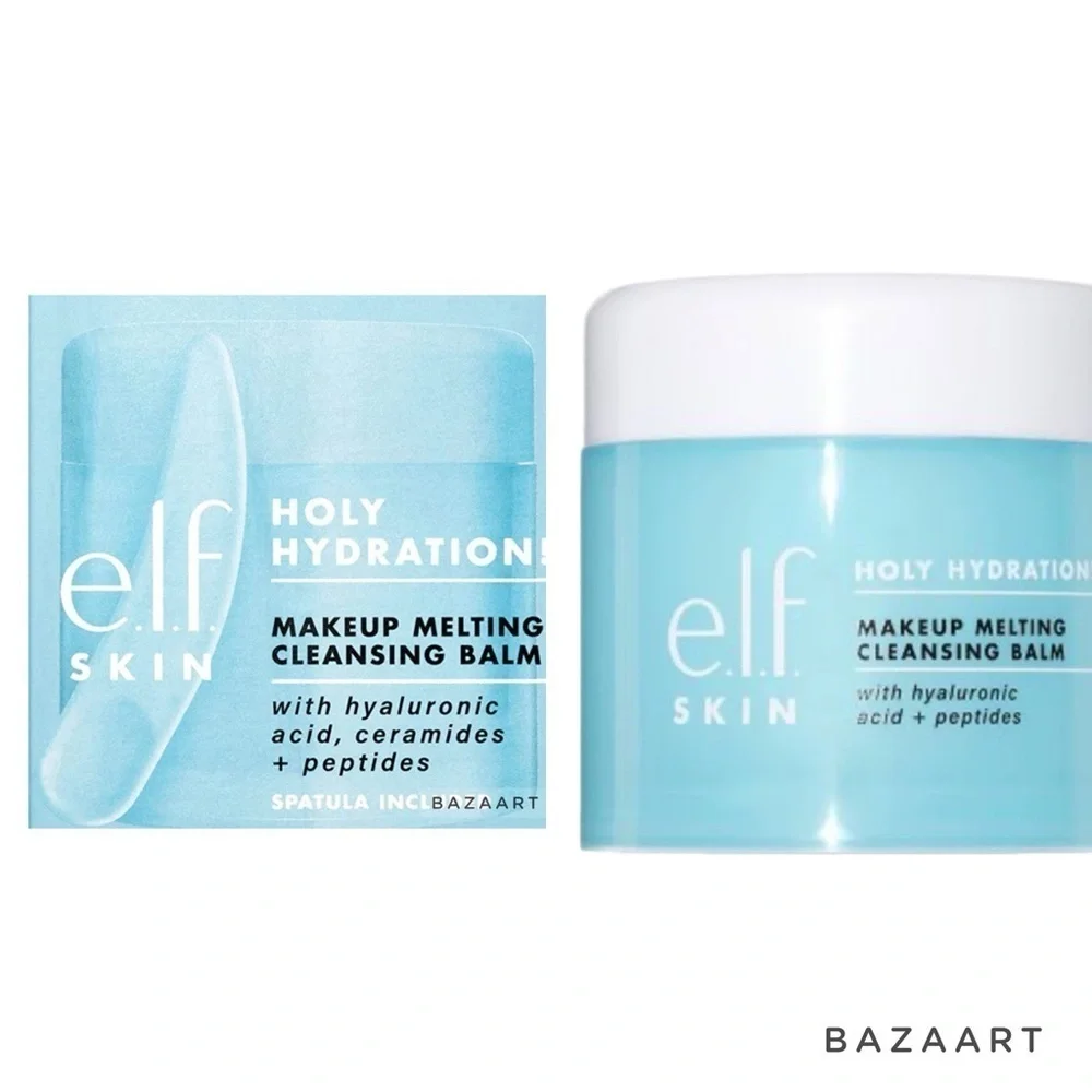 elf HOLY HYDRATION MAKEUP MELTING CLEANSING BALM 2.0 Fl. OZ.